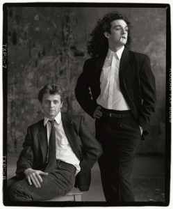  Mikhail Baryshnikov and Mark Morris, New York City, 1988 © Annie Leibovitz.